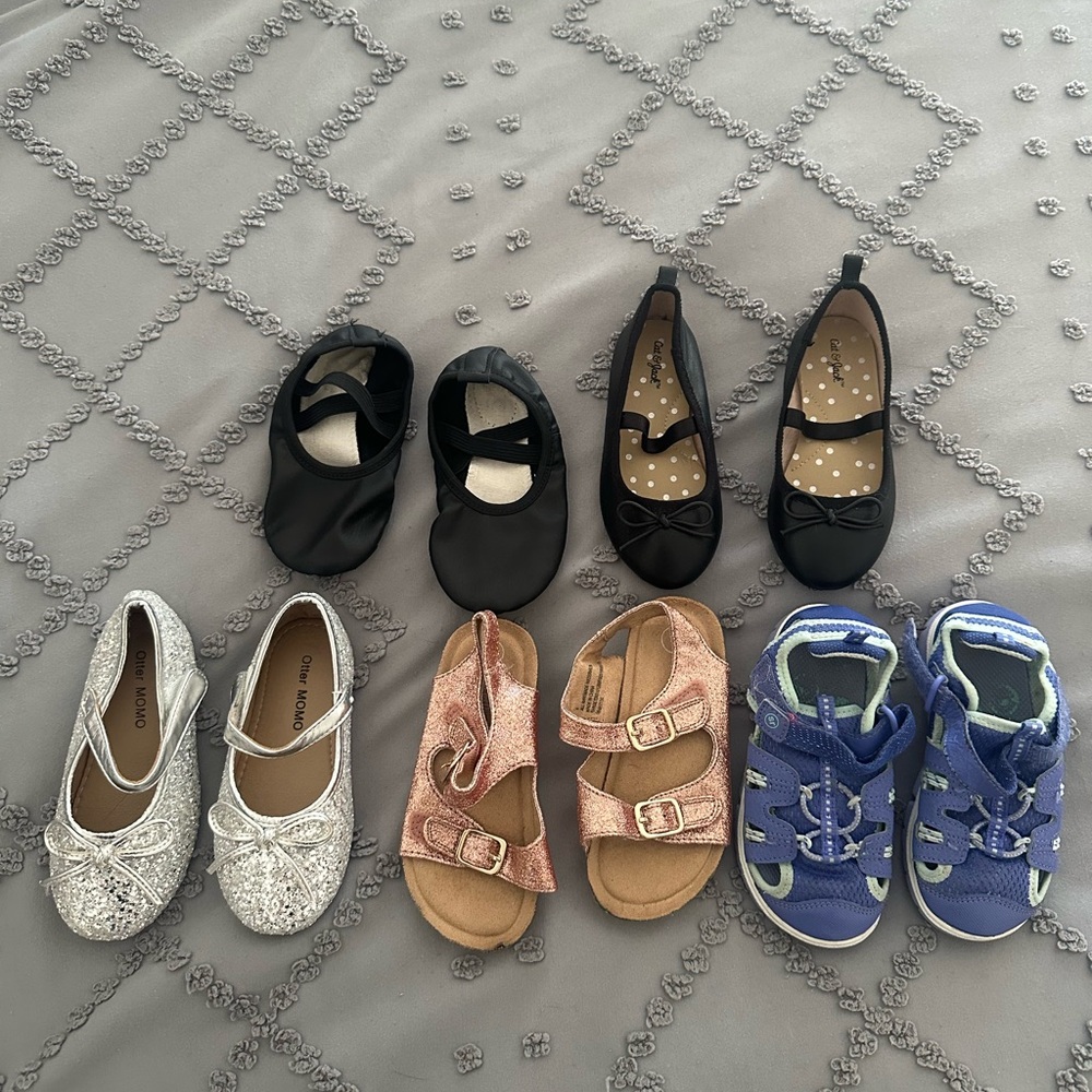 Girls shoes size 8 - 5 pairs